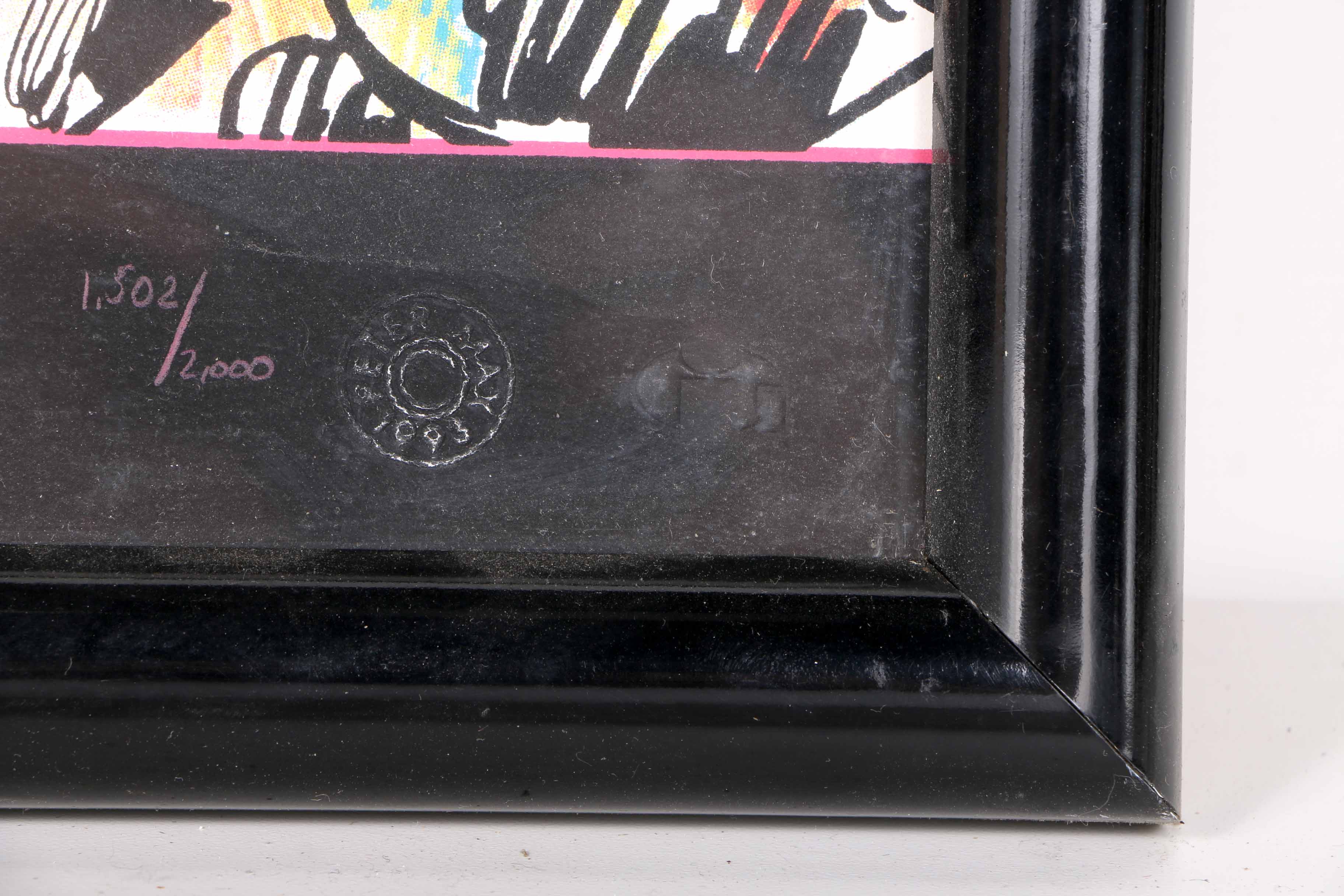 Limited Edition 1994 25th New Orleans Heritage Festival Poster by Peter Max