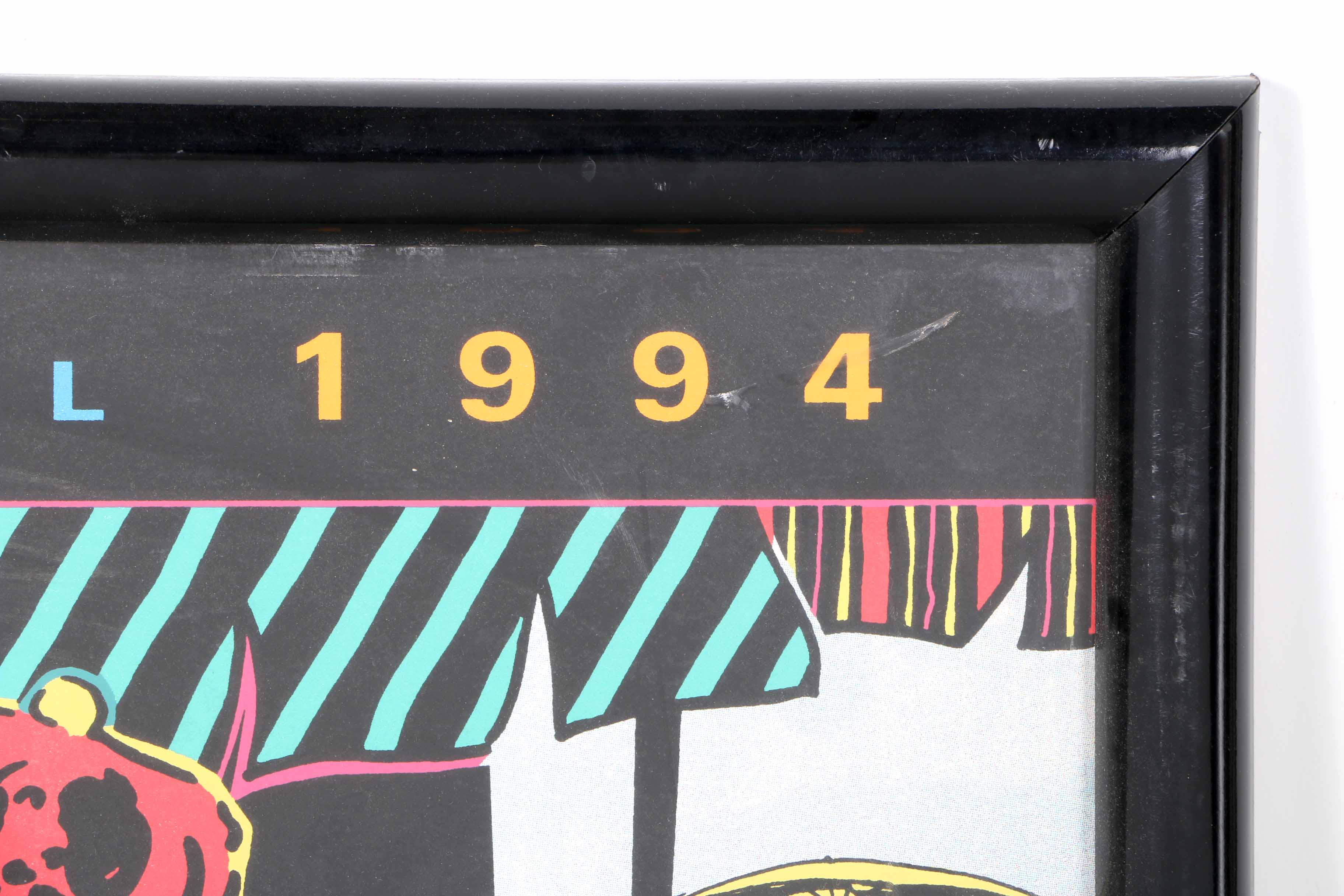 Limited Edition 1994 25th New Orleans Heritage Festival Poster by Peter Max