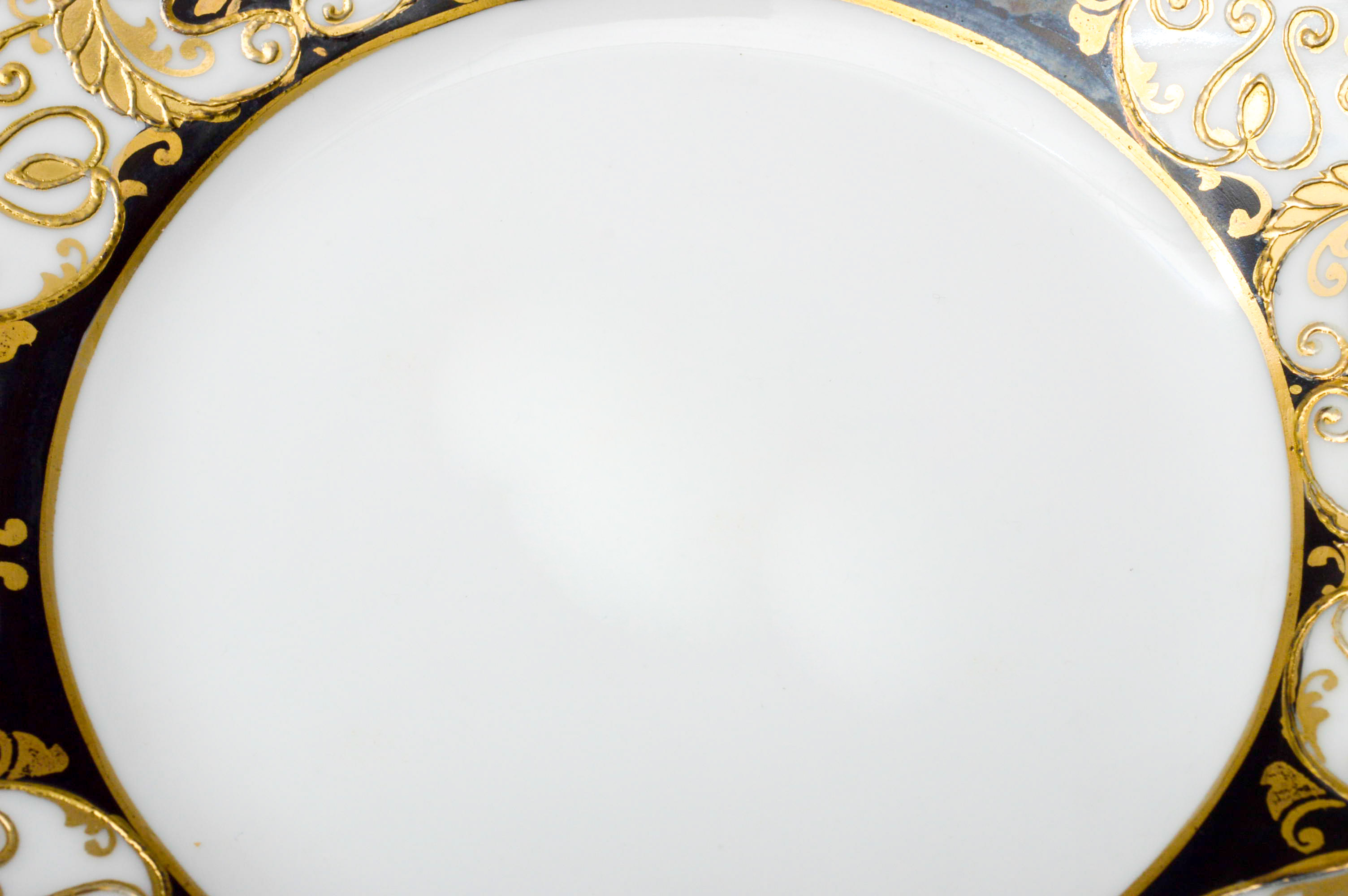 Set of Hand-Painted Noritake Dessert Plates