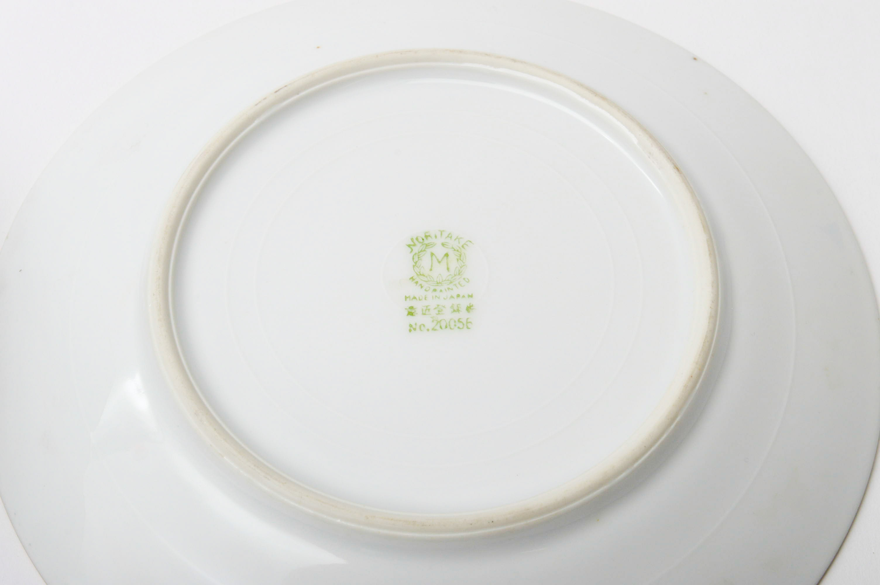 Set of Hand-Painted Noritake Dessert Plates