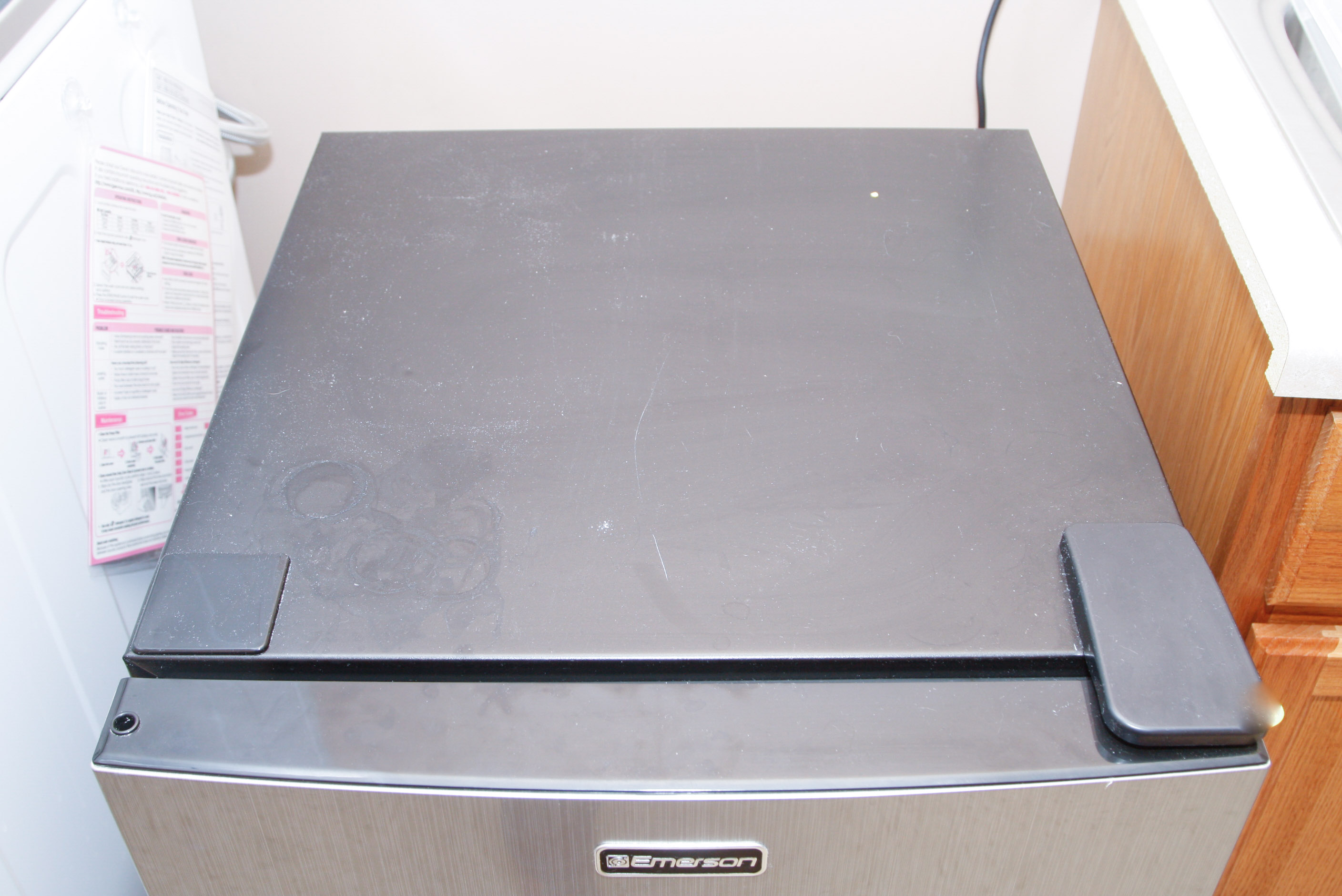 Emerson Double-Door Compact Refrigerator-Freezer