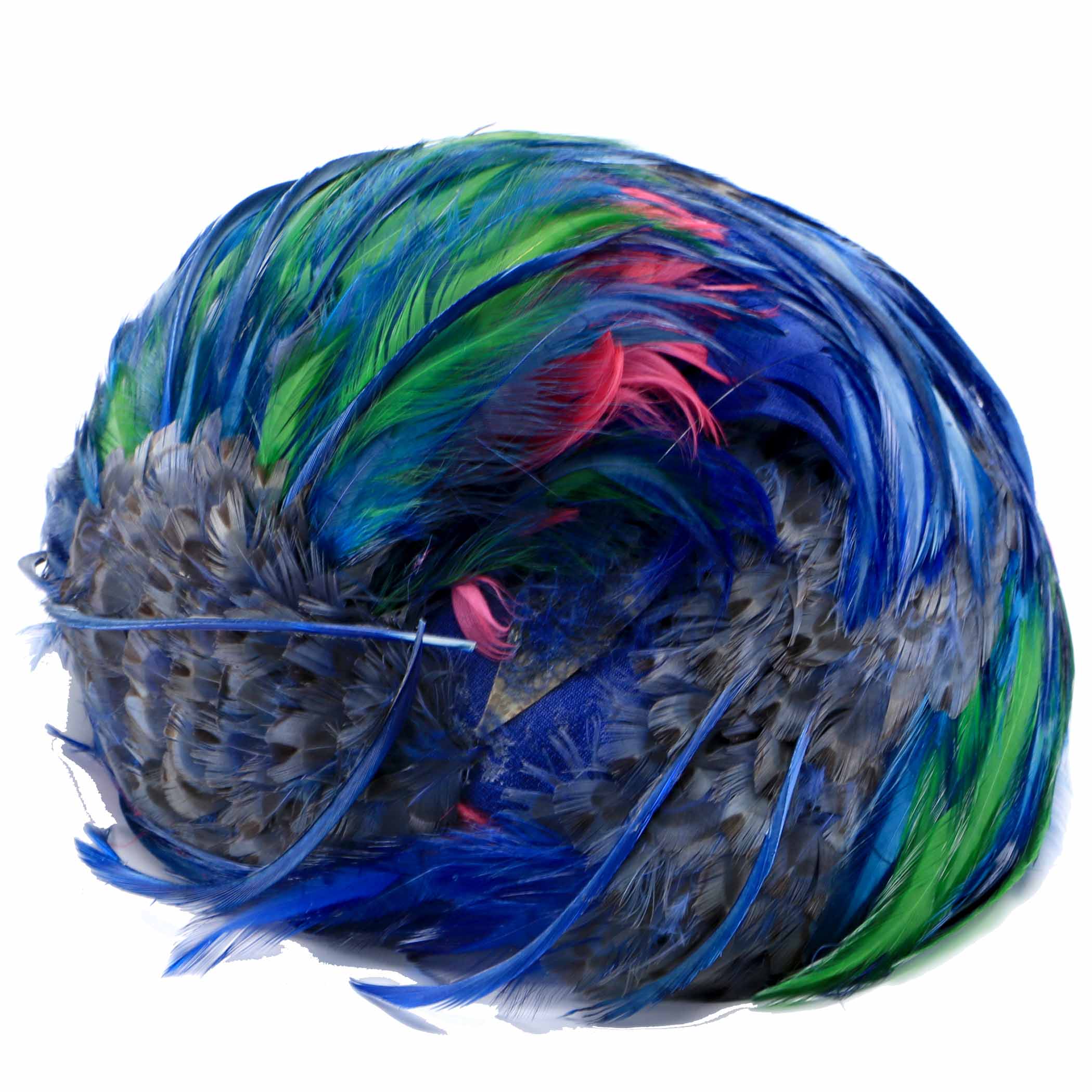 Vintage Christian Dior Feathered Hat