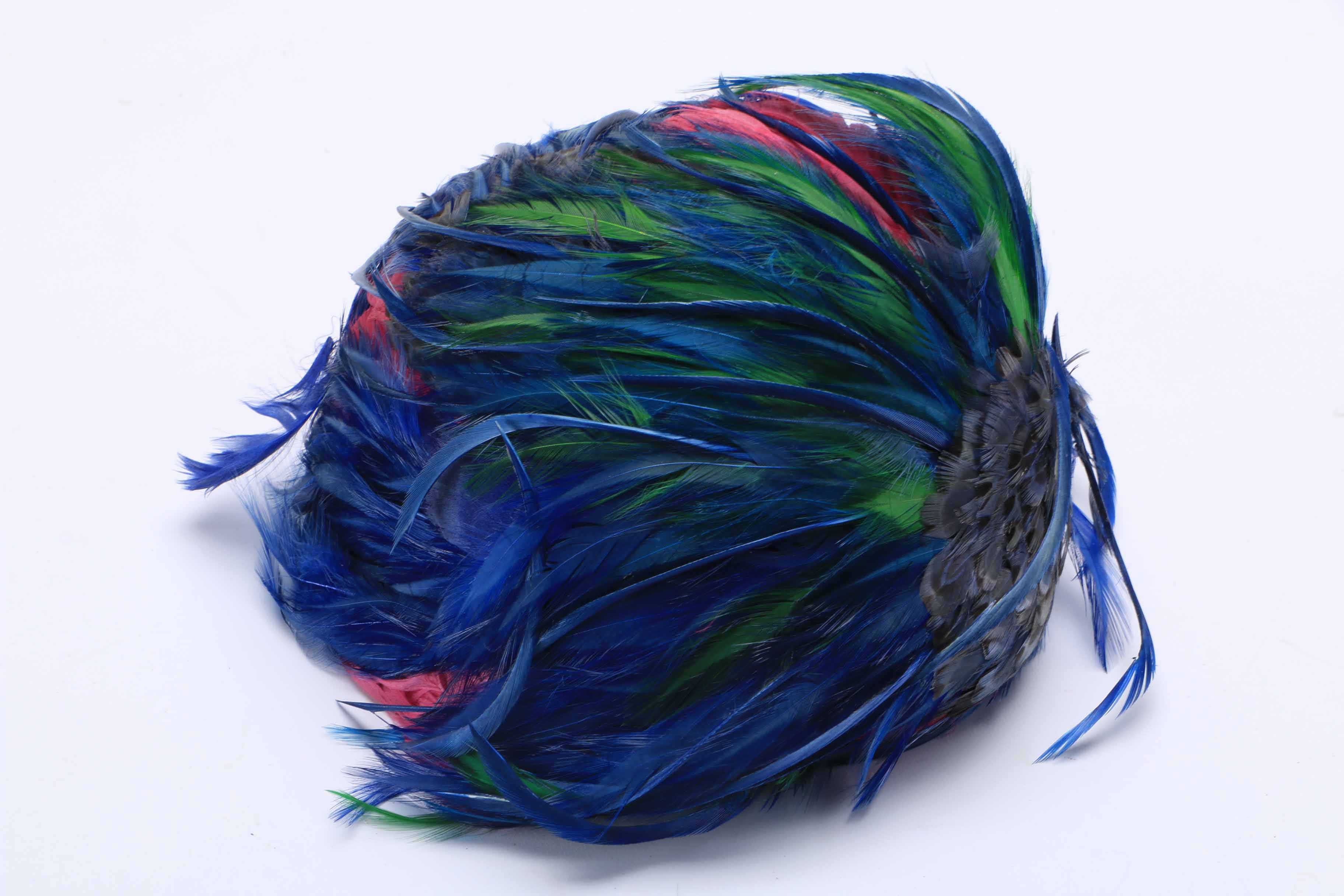 Vintage Christian Dior Feathered Hat