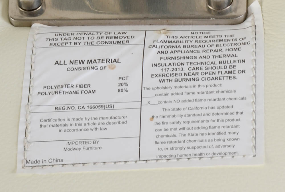 Pair of Modway Wing Lounge Chairs