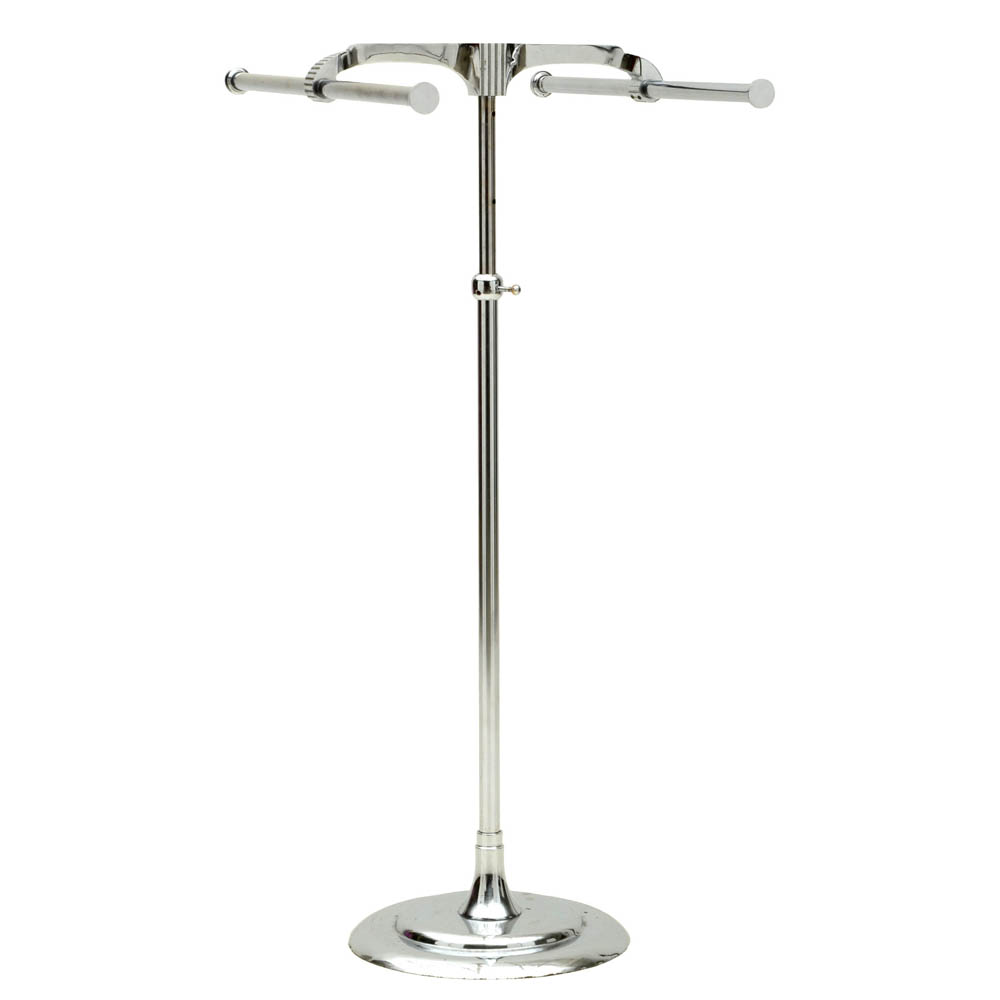 Early 1930s Art Deco Chrome Clothing Rack