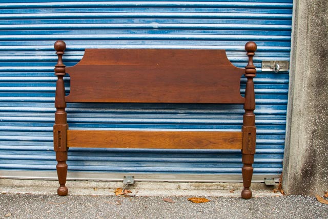 Handcrafted Mahogany Bed Frame by Suter's Furniture