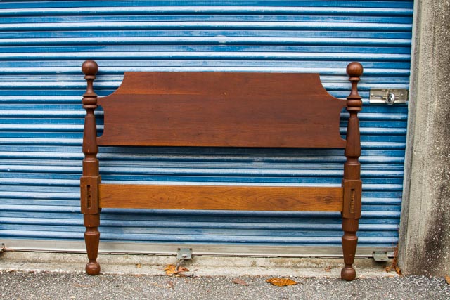 Handcrafted Mahogany Bed Frame by Suter's Furniture