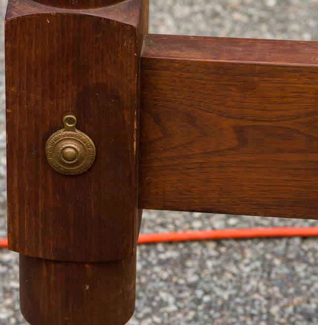 Handcrafted Mahogany Bed Frame by Suter's Furniture