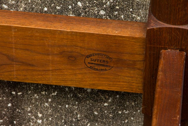 Handcrafted Mahogany Bed Frame by Suter's Furniture