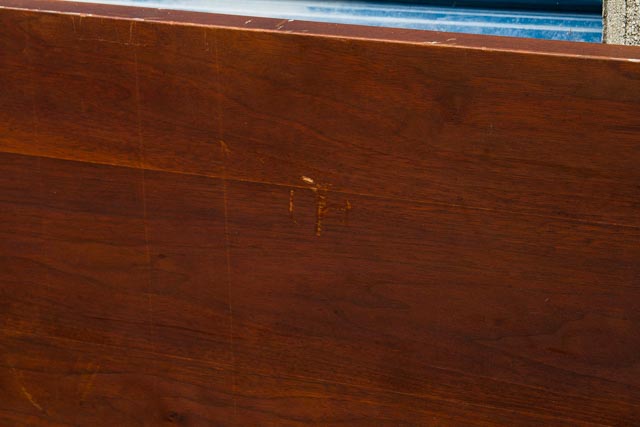 Handcrafted Mahogany Bed Frame by Suter's Furniture