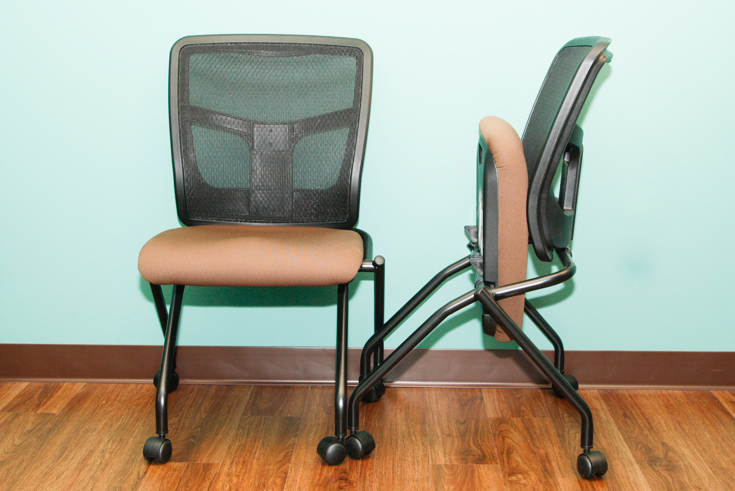 Office Master Smart Seating Nesting Chairs, Lot of Six #1