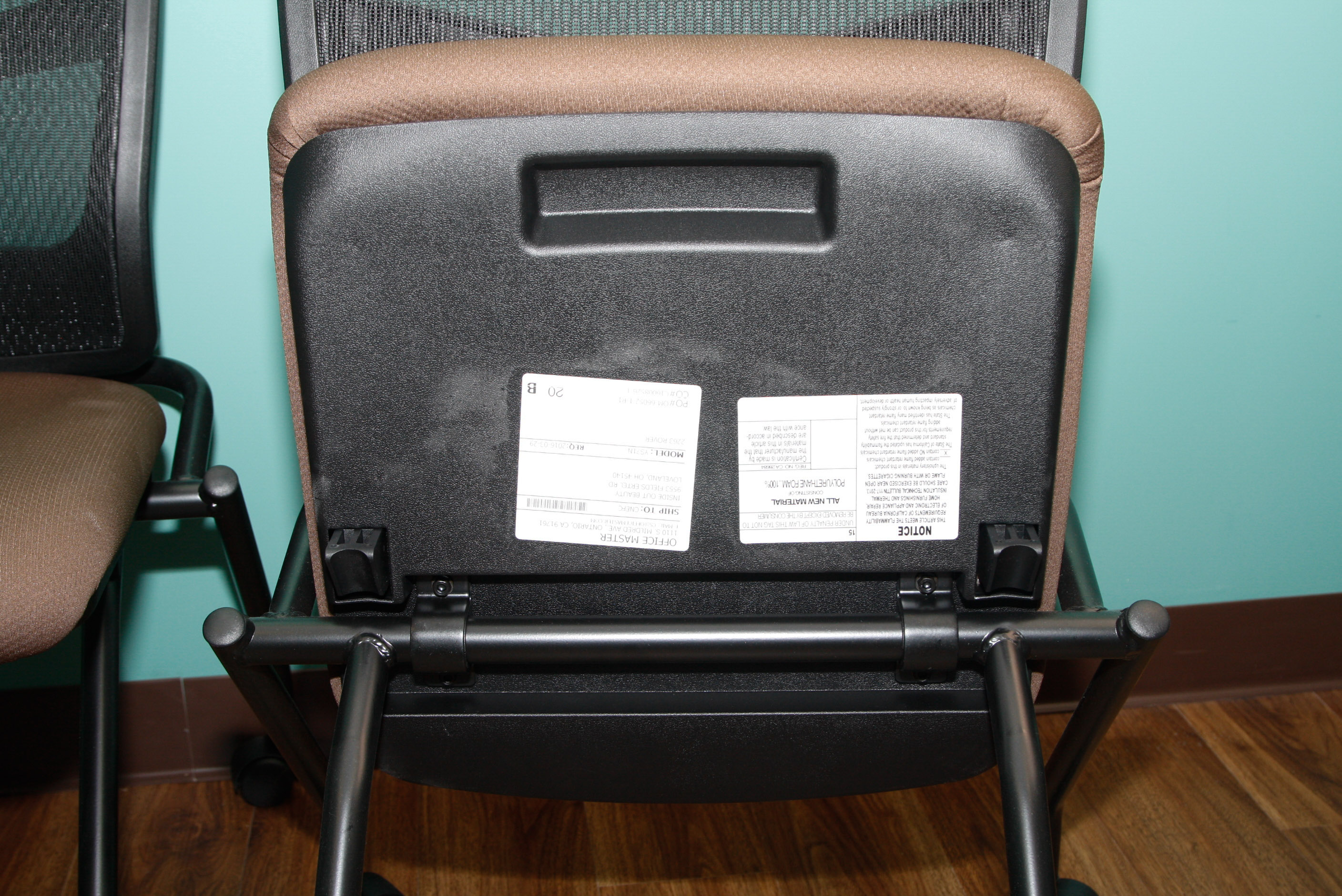 Office Master Smart Seating Nesting Chairs, Lot of Six #1