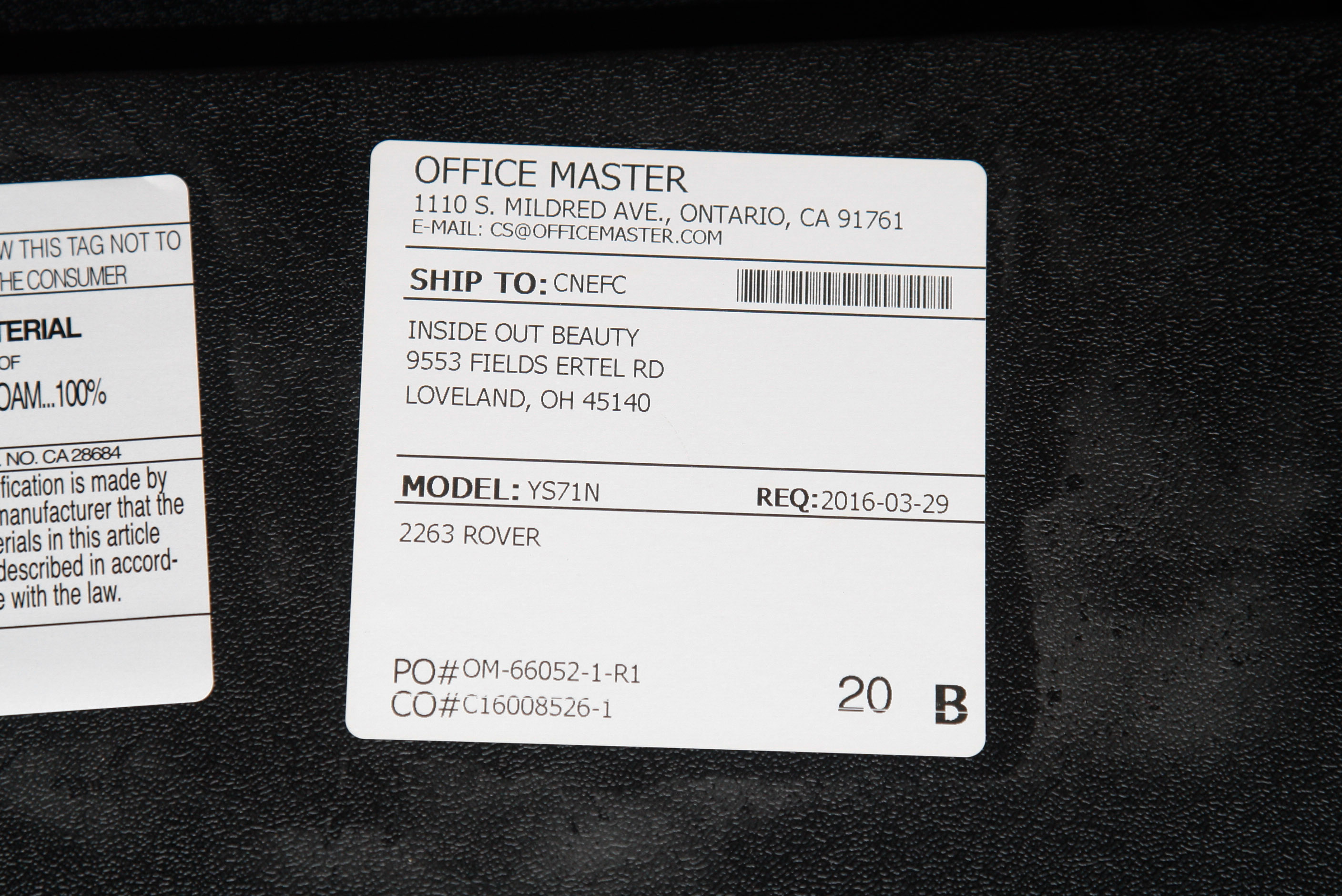 Office Master Smart Seating Nesting Chairs, Lot of Six #1