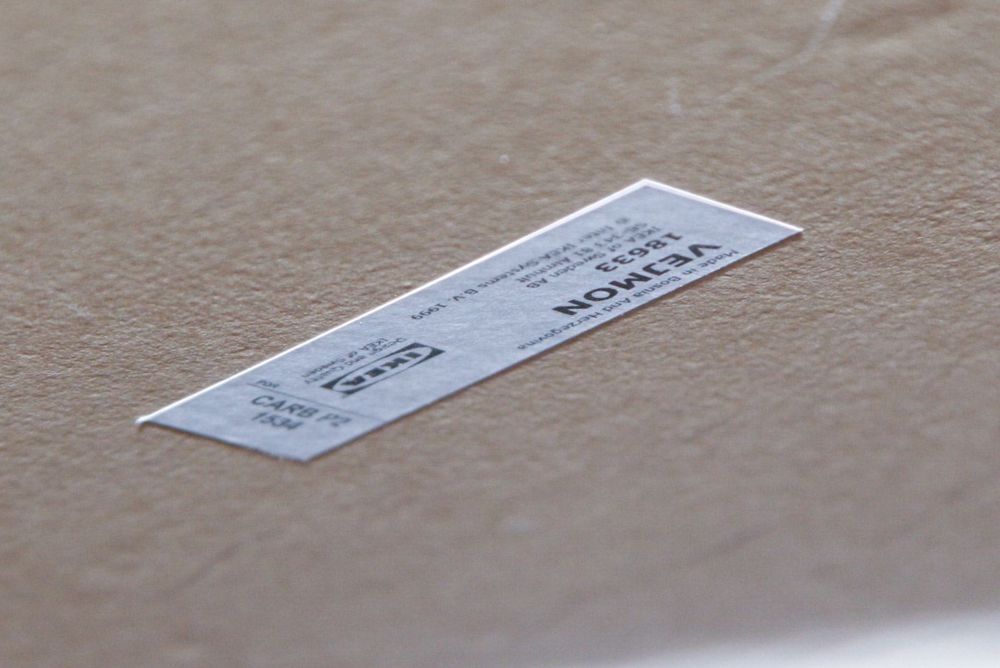 IKEA Vejmon Round Coffee Table with Shelf