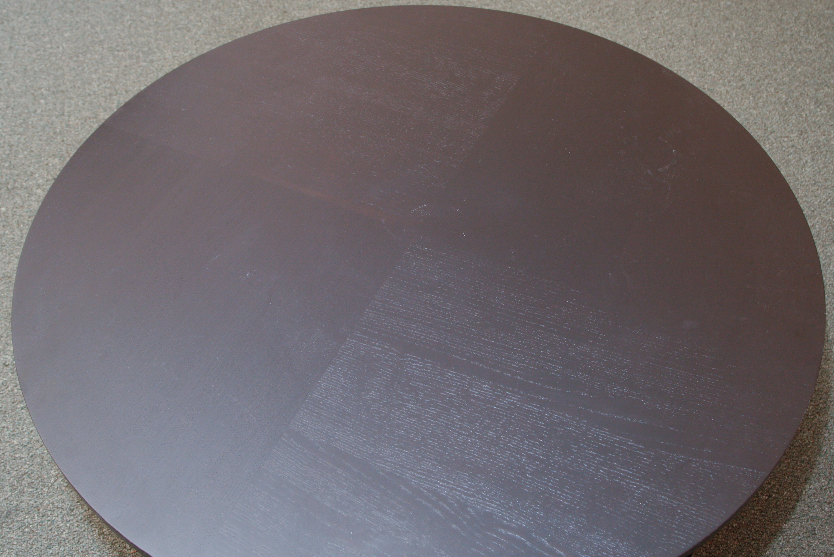 IKEA Vejmon Round Coffee Table with Shelf