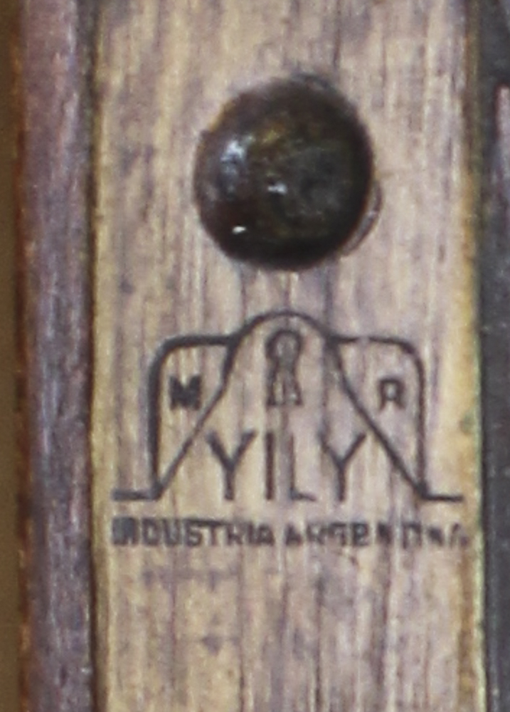 Wood and Brass Vintage Writing Desk