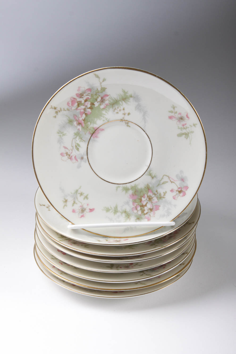 Set of Haviland China in "Apple Blossom" Pattern