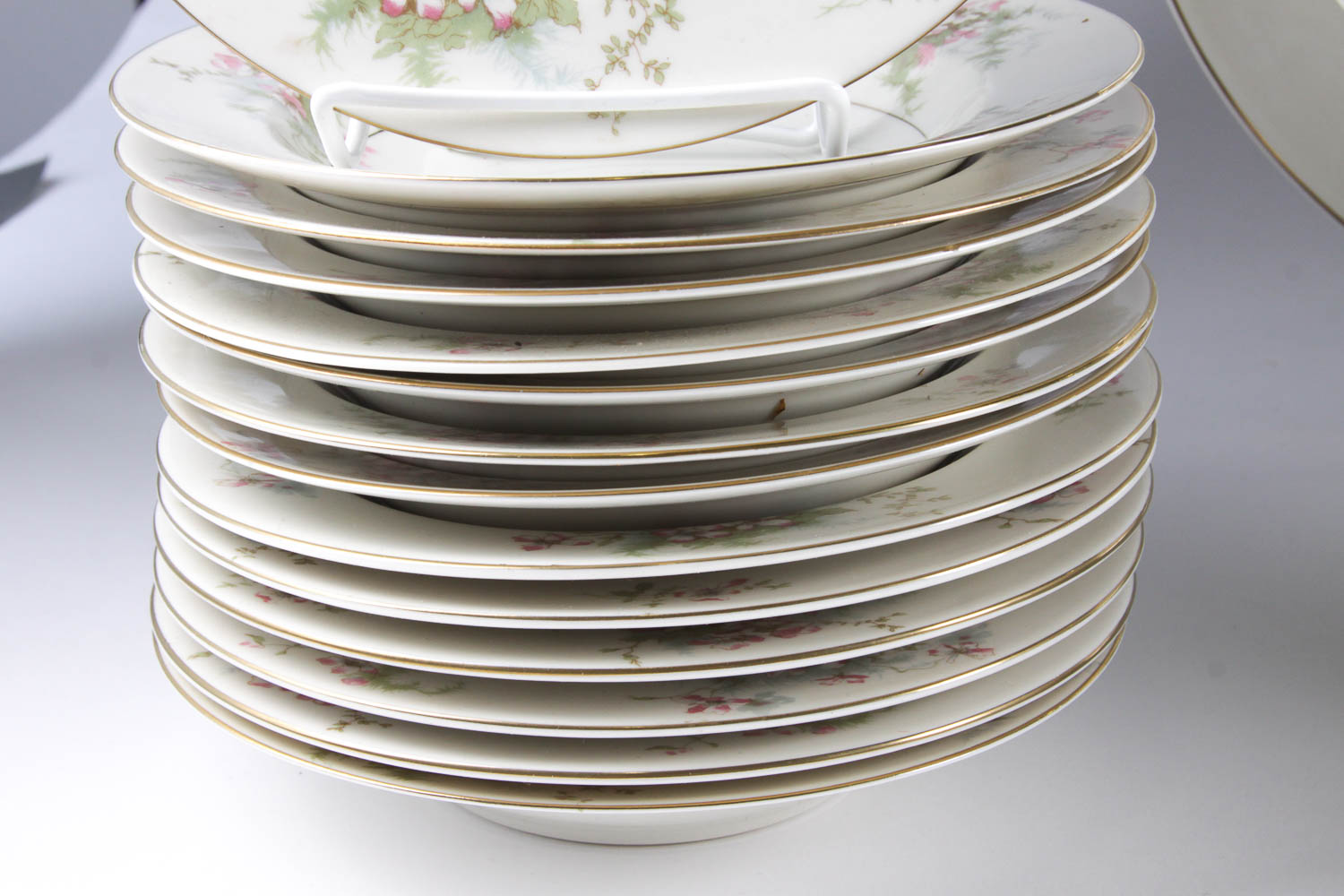 Set of Haviland China in "Apple Blossom" Pattern