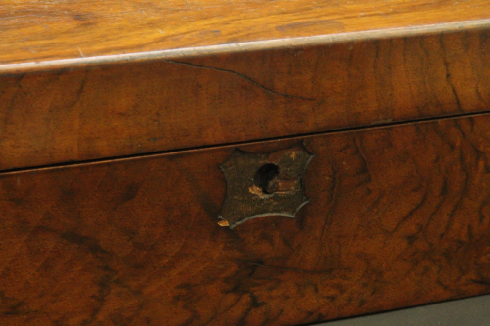 Antique Burl Lap desk and Teak Travelcase