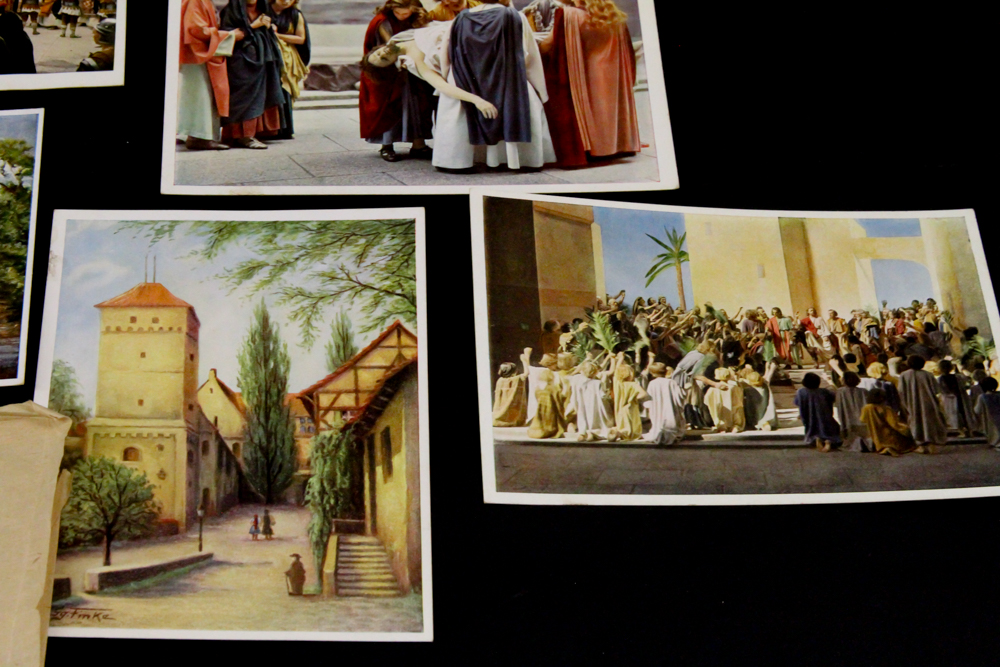 Antique Scientific American and Postcards