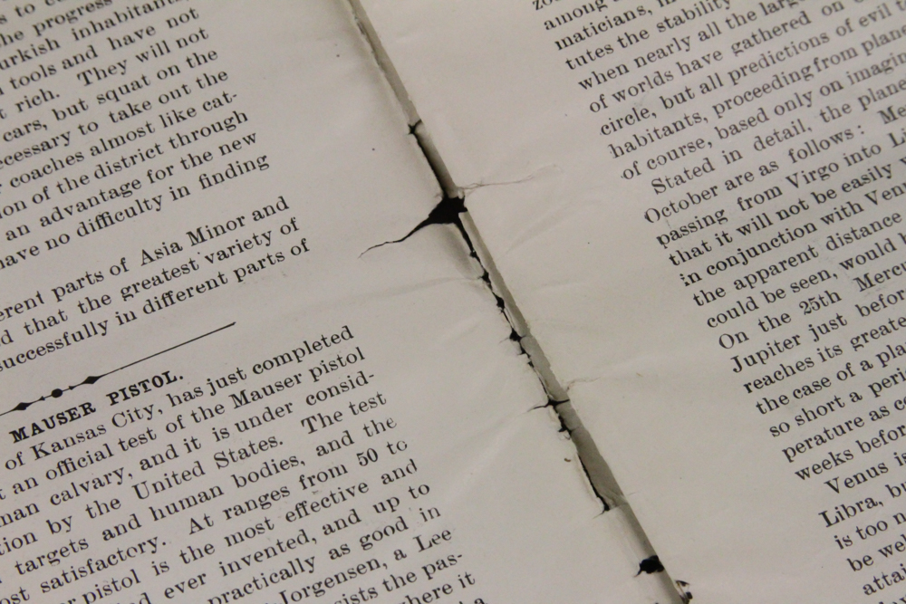 Antique Scientific American and Postcards