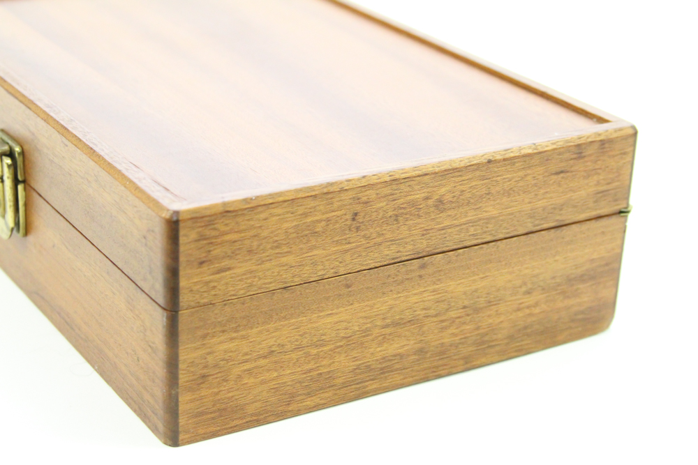 Mid-20th Century Wood Chess Piece Set