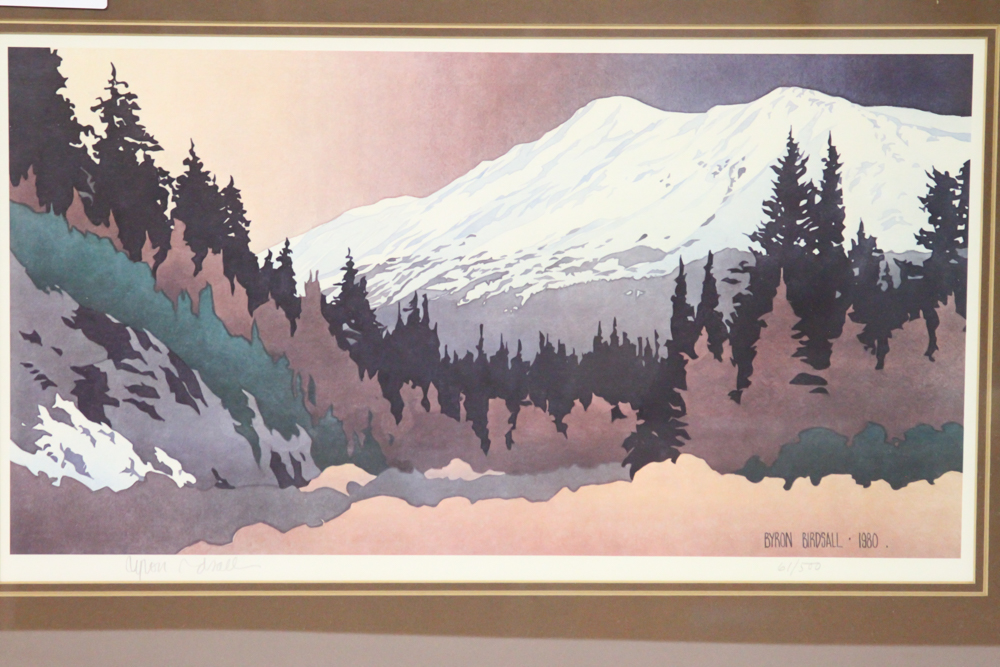 Byron Birdsall Limited Edition Landscape Lithograph