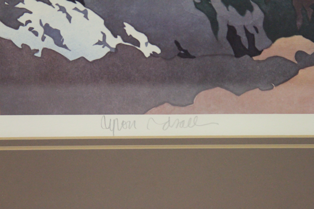 Byron Birdsall Limited Edition Landscape Lithograph