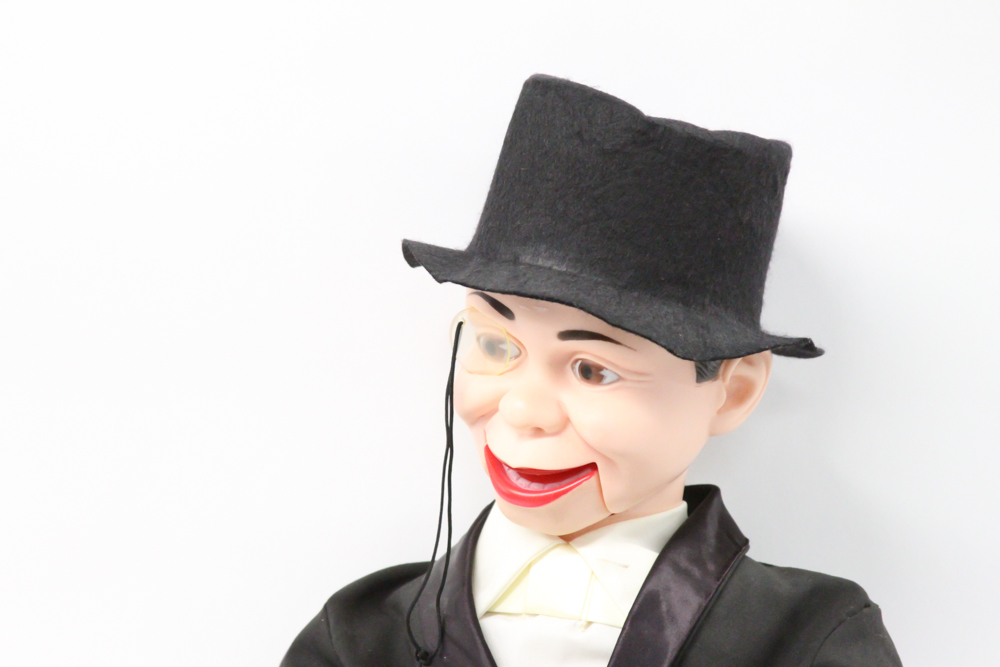 Vintage Charlie McCarthy Ventriloquist Doll Juro Novelty Co.