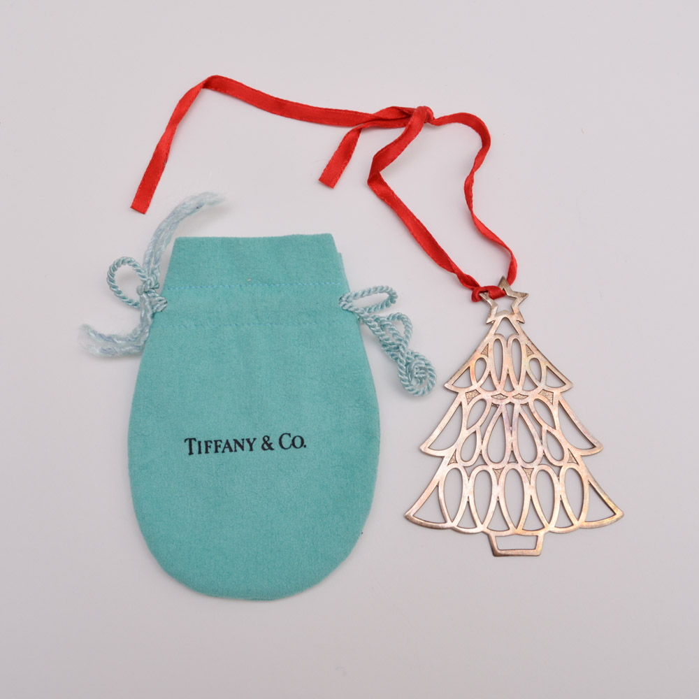 Tiffany & Co. Sterling Silver Christmas Ornament