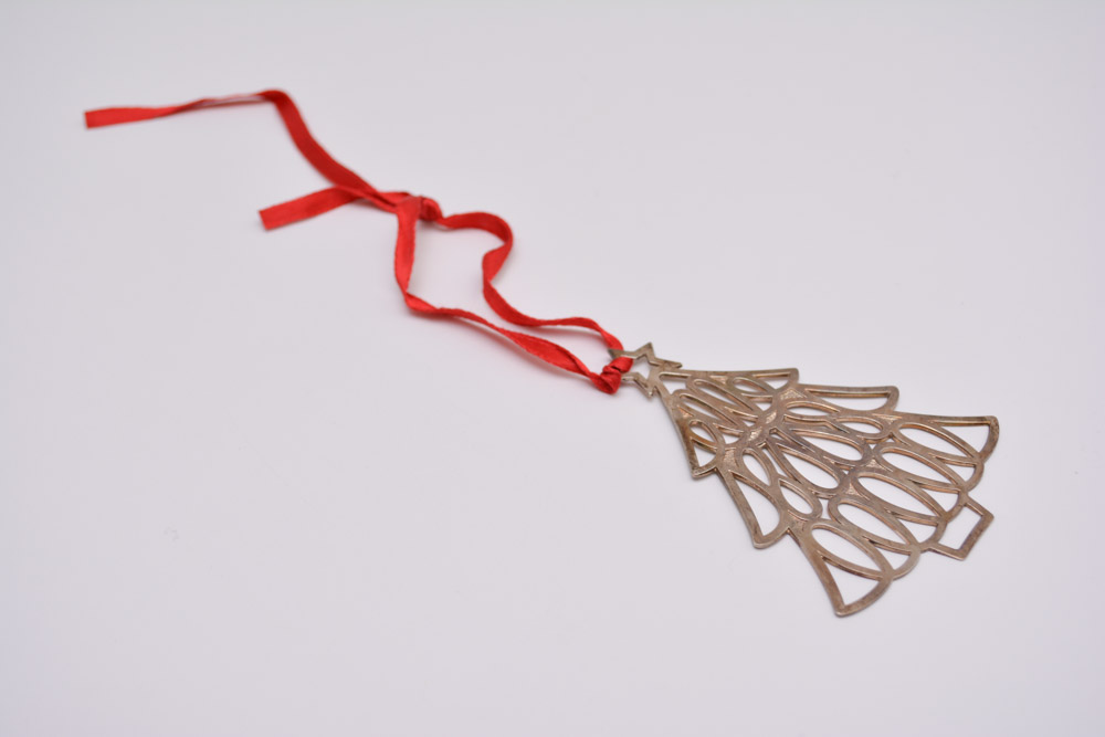 Tiffany & Co. Sterling Silver Christmas Ornament