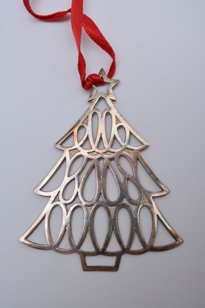Tiffany & Co. Sterling Silver Christmas Ornament