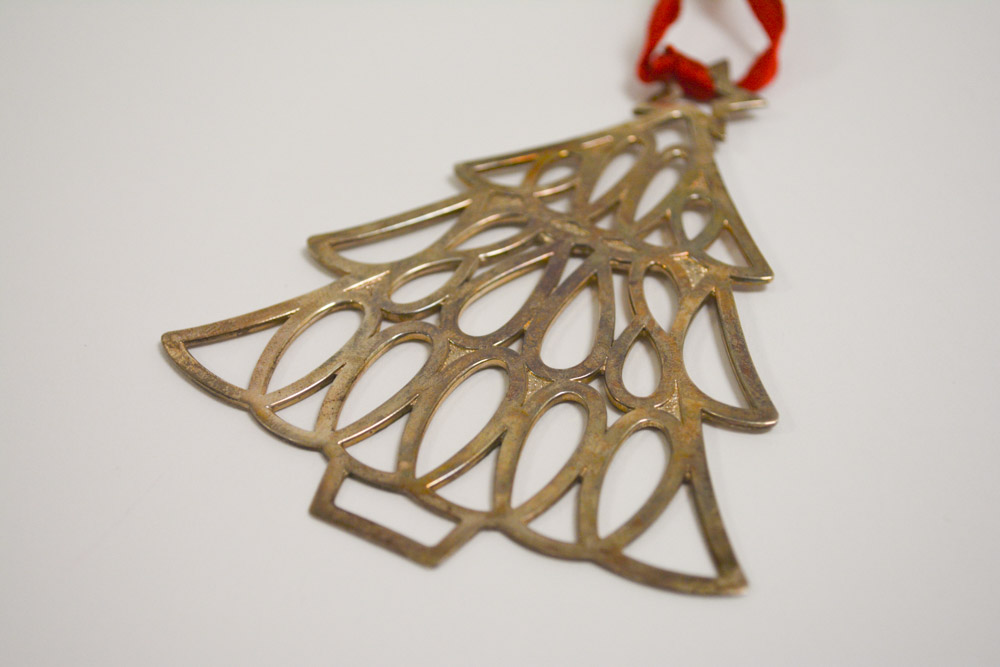 Tiffany & Co. Sterling Silver Christmas Ornament