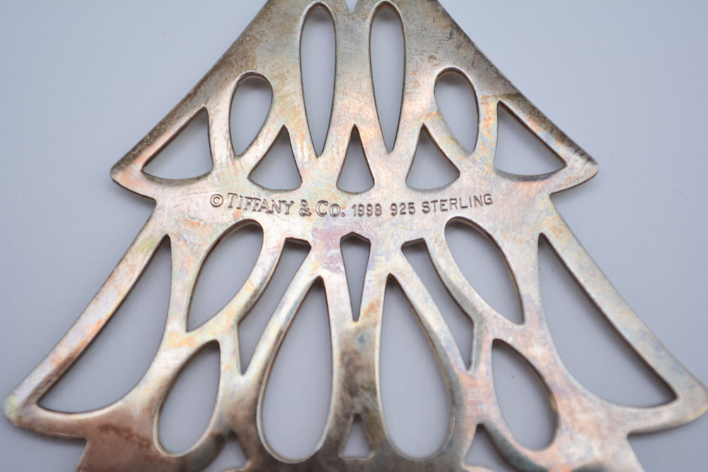 Tiffany & Co. Sterling Silver Christmas Ornament