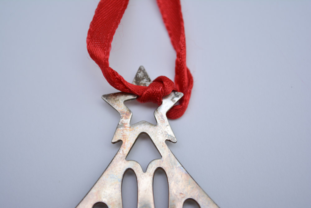 Tiffany & Co. Sterling Silver Christmas Ornament