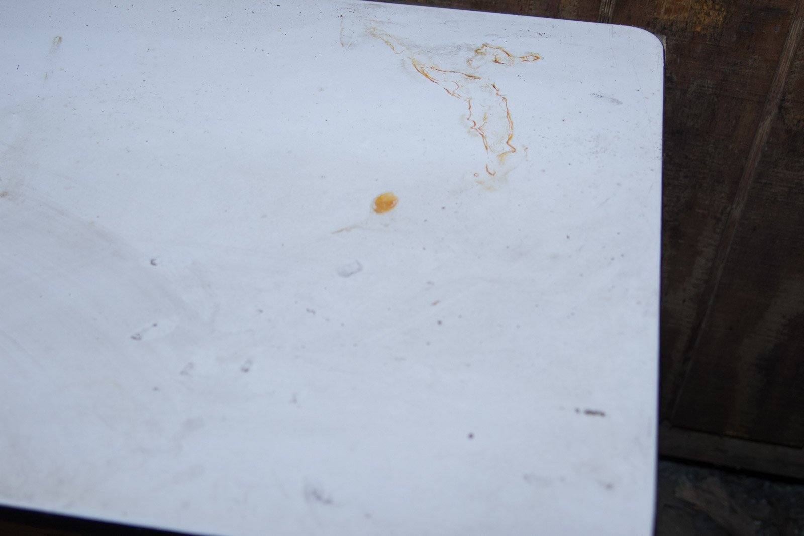 Vintage Porcelain Top Cabinet