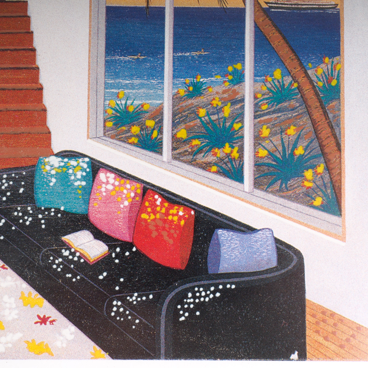 Framed Seriolithograph of "Interior with Three Matisse" After Fanch