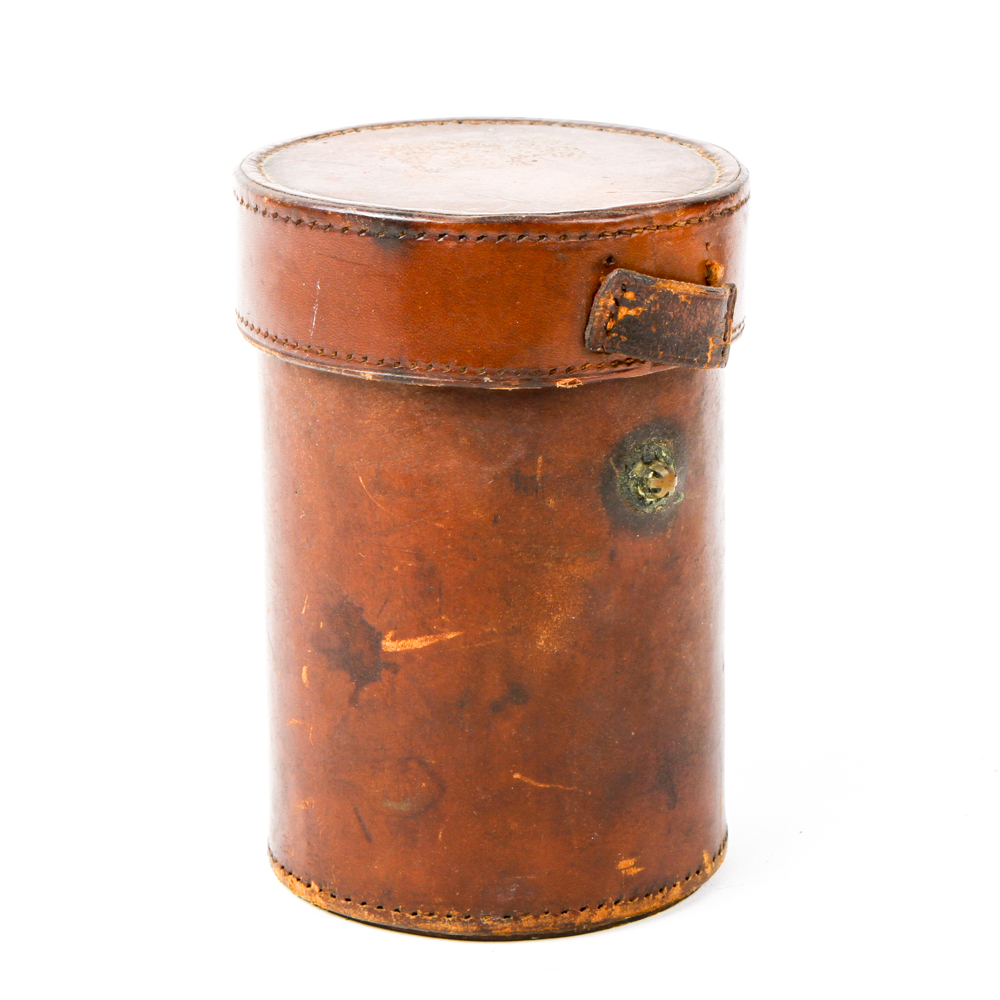 Cup Set with Leather Case