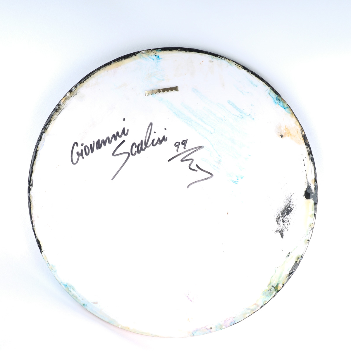 Oil Fresco Painting of Saturn by Giovanni Scalisi