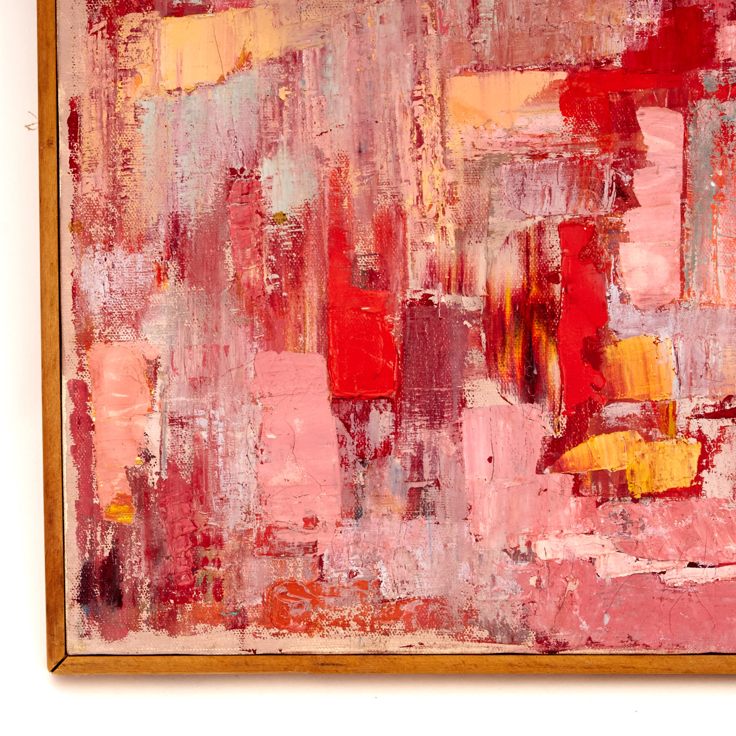 Signed Painting "Study In Pinks" by Anita Zeiden