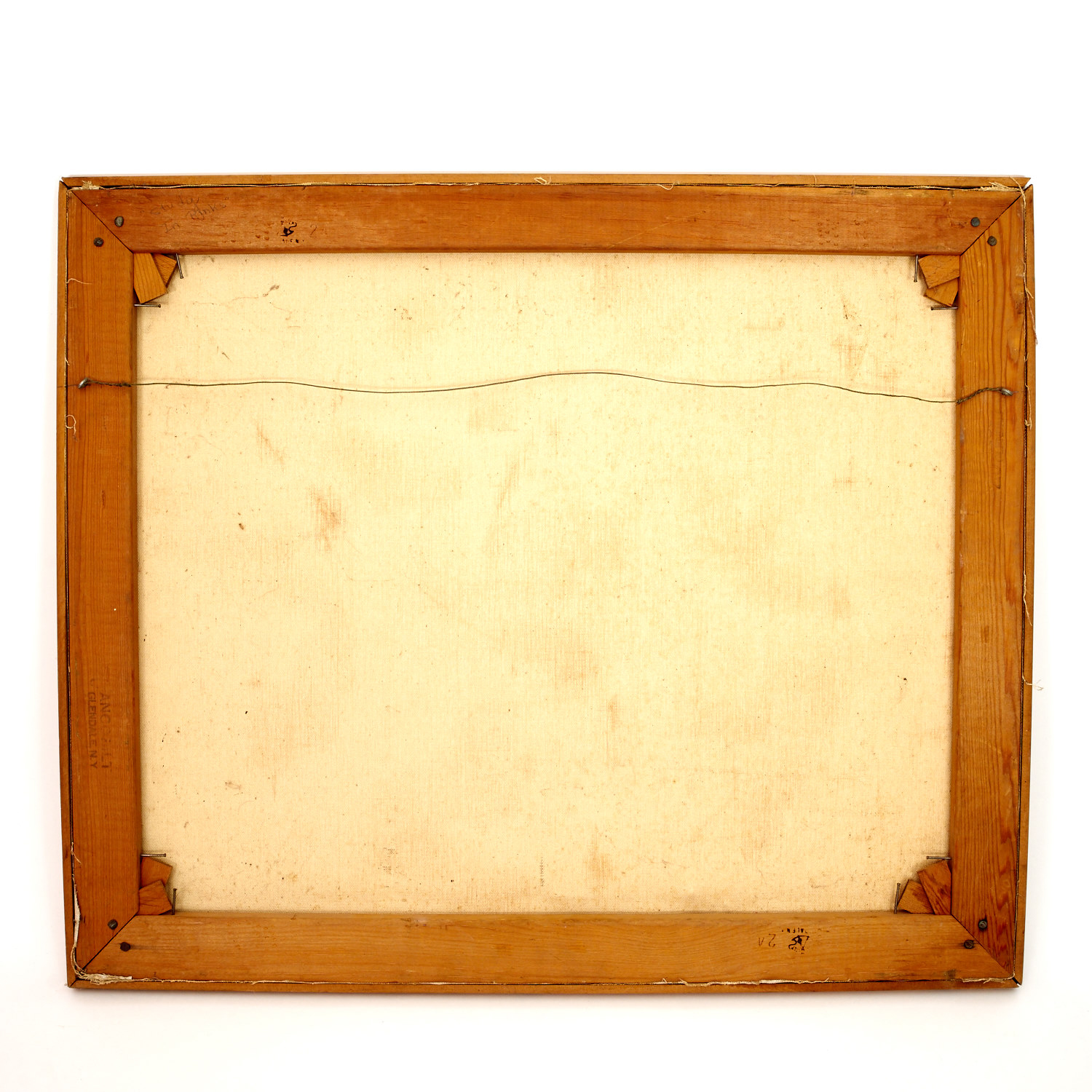 Signed Painting "Study In Pinks" by Anita Zeiden