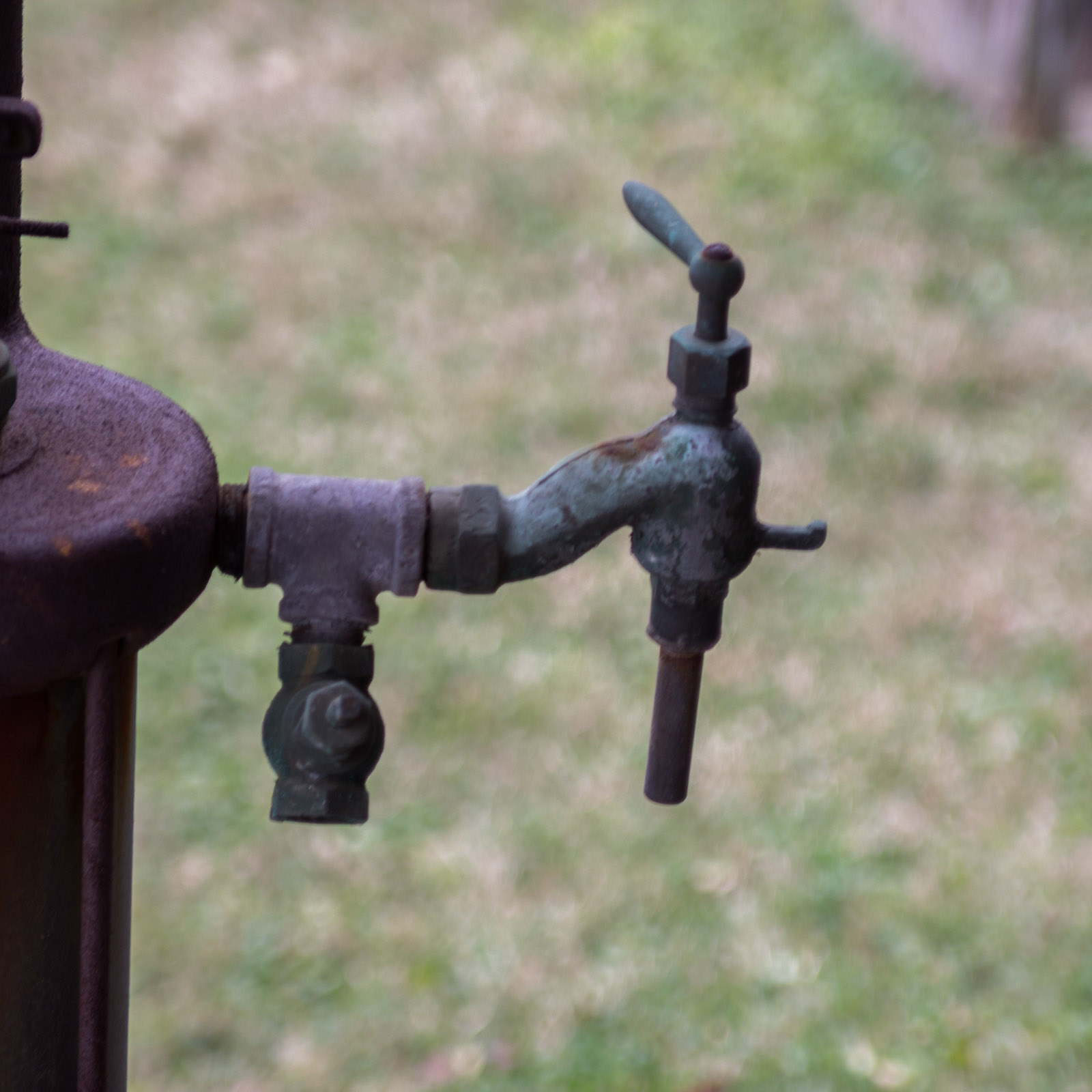 Vintage Hand Operated Gas Pump