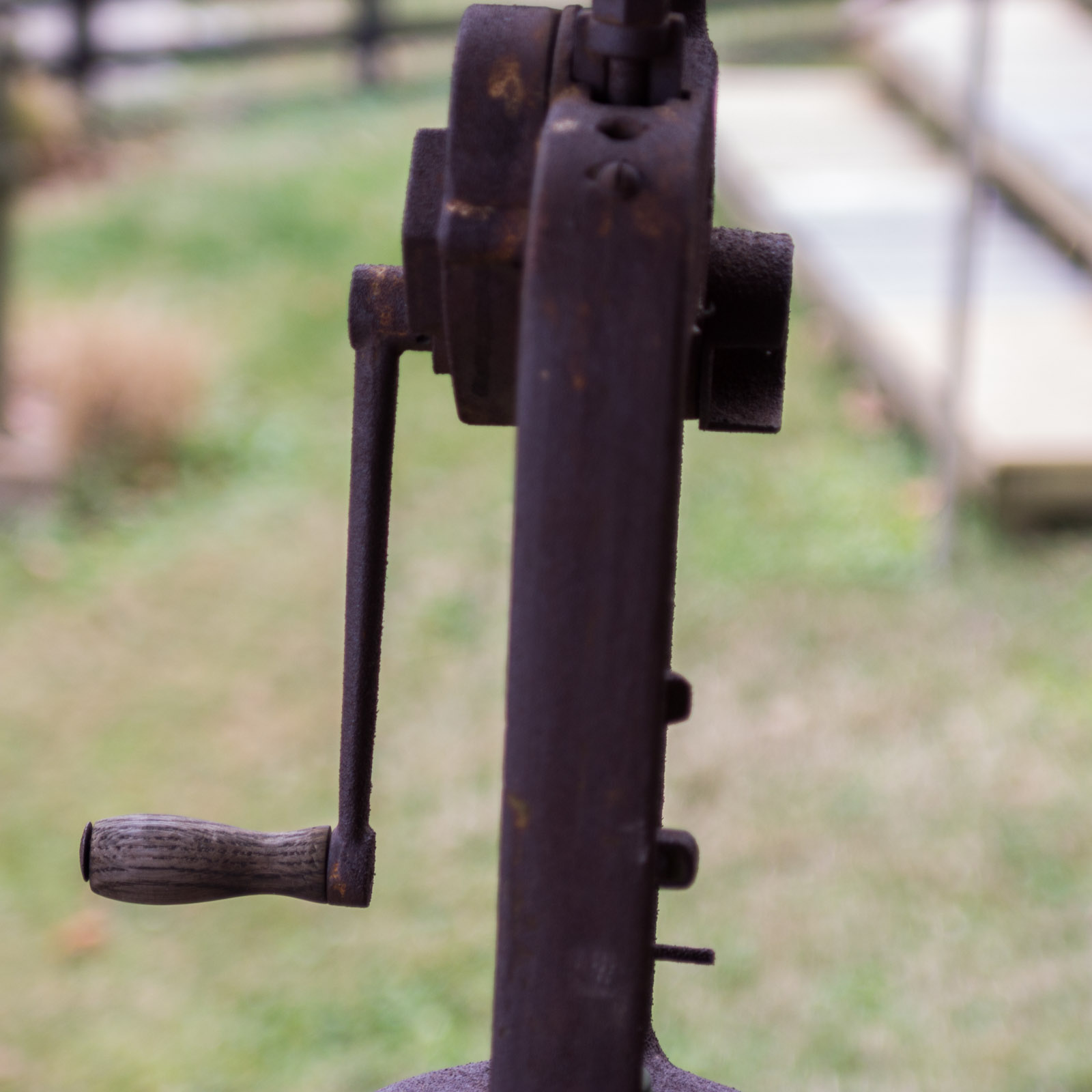 Vintage Hand Operated Gas Pump