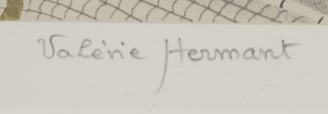 Valerie Hermant Limited Edition Signed Lithograph