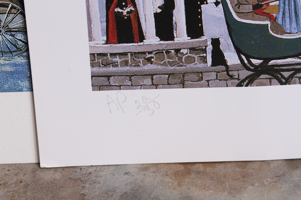 Collection of Helen Jean Smith Limited Edition Lithographs