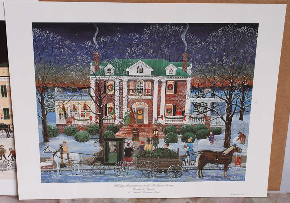 Collection of Helen Jean Smith Limited Edition Lithographs