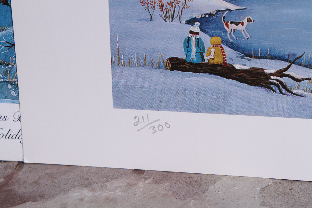 Collection of Helen Jean Smith Limited Edition Lithographs