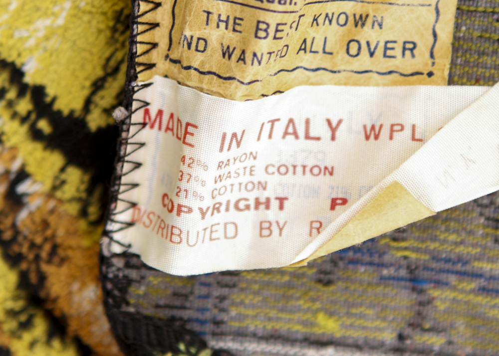 Vintage Italian Horse Tapestry