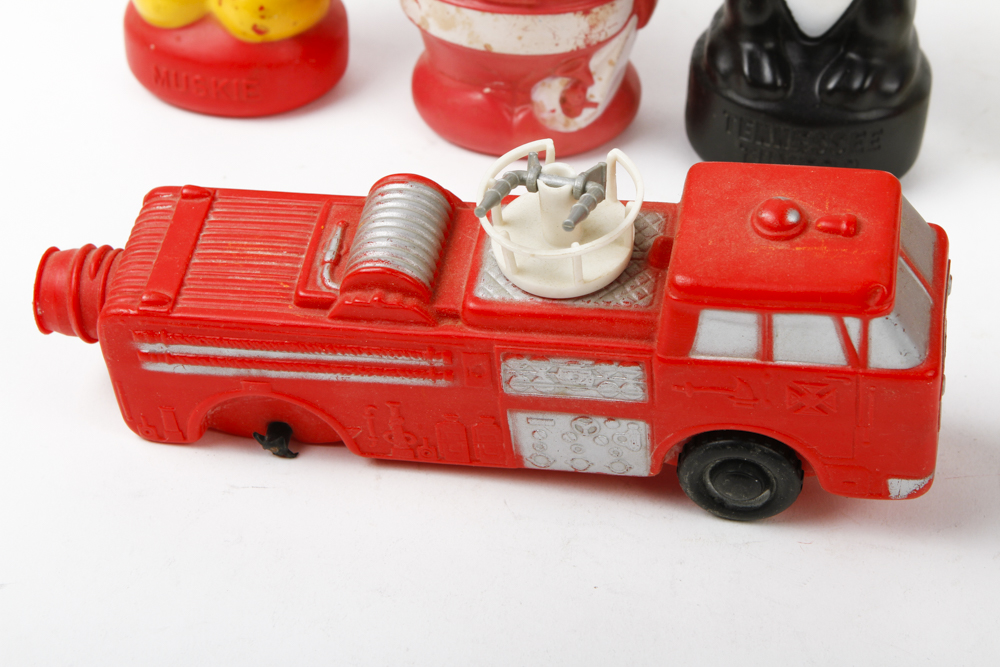 Vintage Walt Disney "Soaky" Dispensers