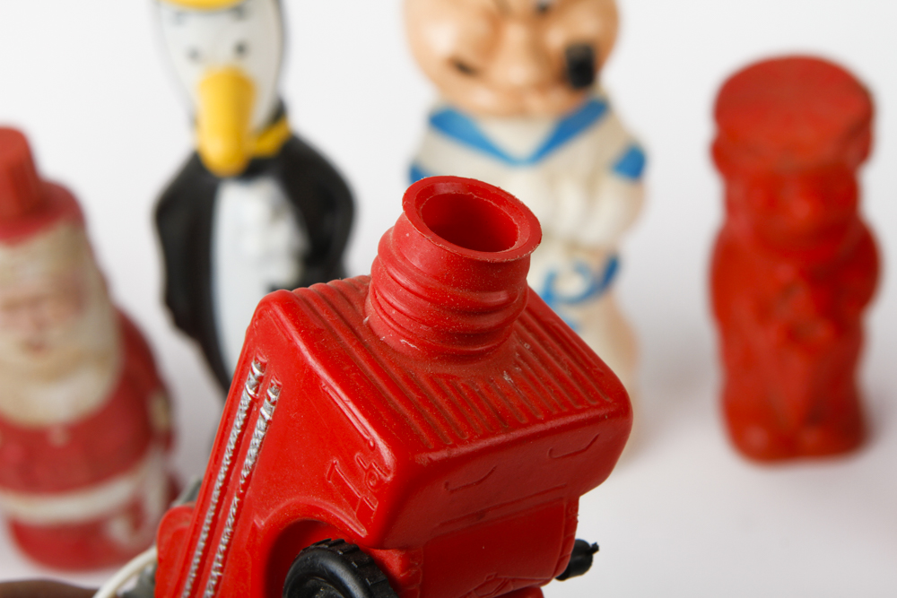 Vintage Walt Disney "Soaky" Dispensers